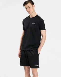 TEVEO T-Shirts*Arrival Fitted T-Shirt "Schwarz"