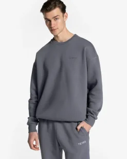TEVEO Hoodies & Sweat Jackets*Arrival Signature Sweater "Graphit"