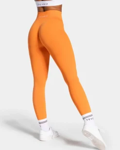 TEVEO Leggings & Pants*Classy Leggings "Orange"