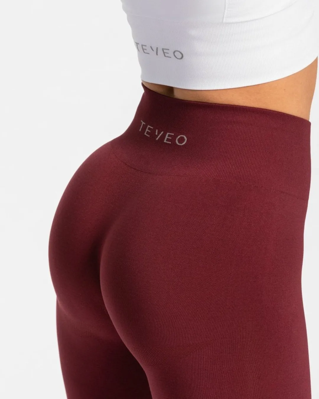 TEVEO Leggings & Pants*Classy Leggings "Weinrot"
