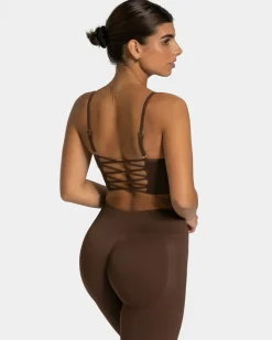 TEVEO Sports Bras*Elegant Cross Top