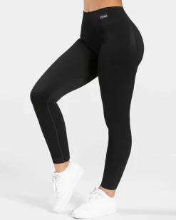 TEVEO Leggings & Pants*Elegant Scrunch Leggings "Schwarz"