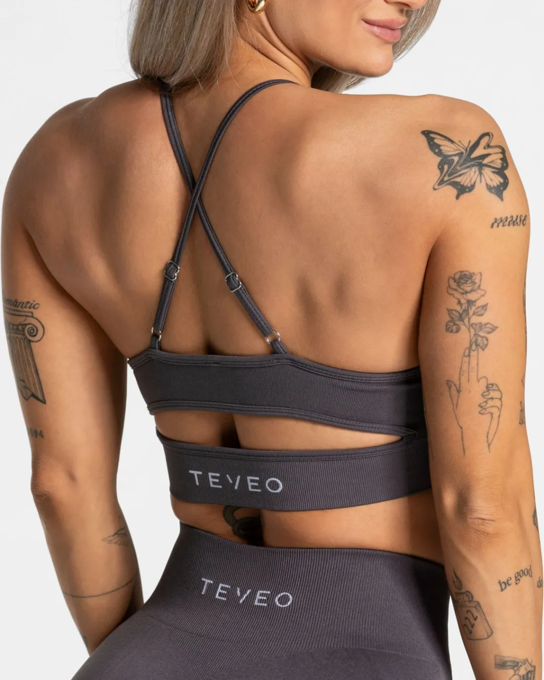TEVEO Sports Bras*Elevate Bh "Dunkelgrau"