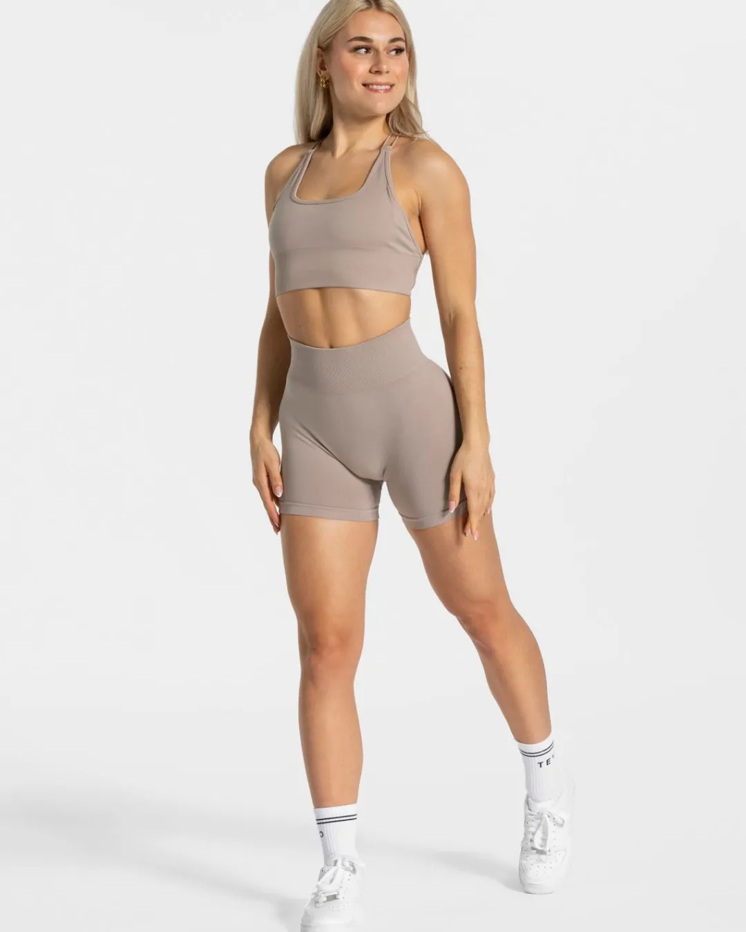 TEVEO Sports Bras*Everyday Backless Top "Dust"