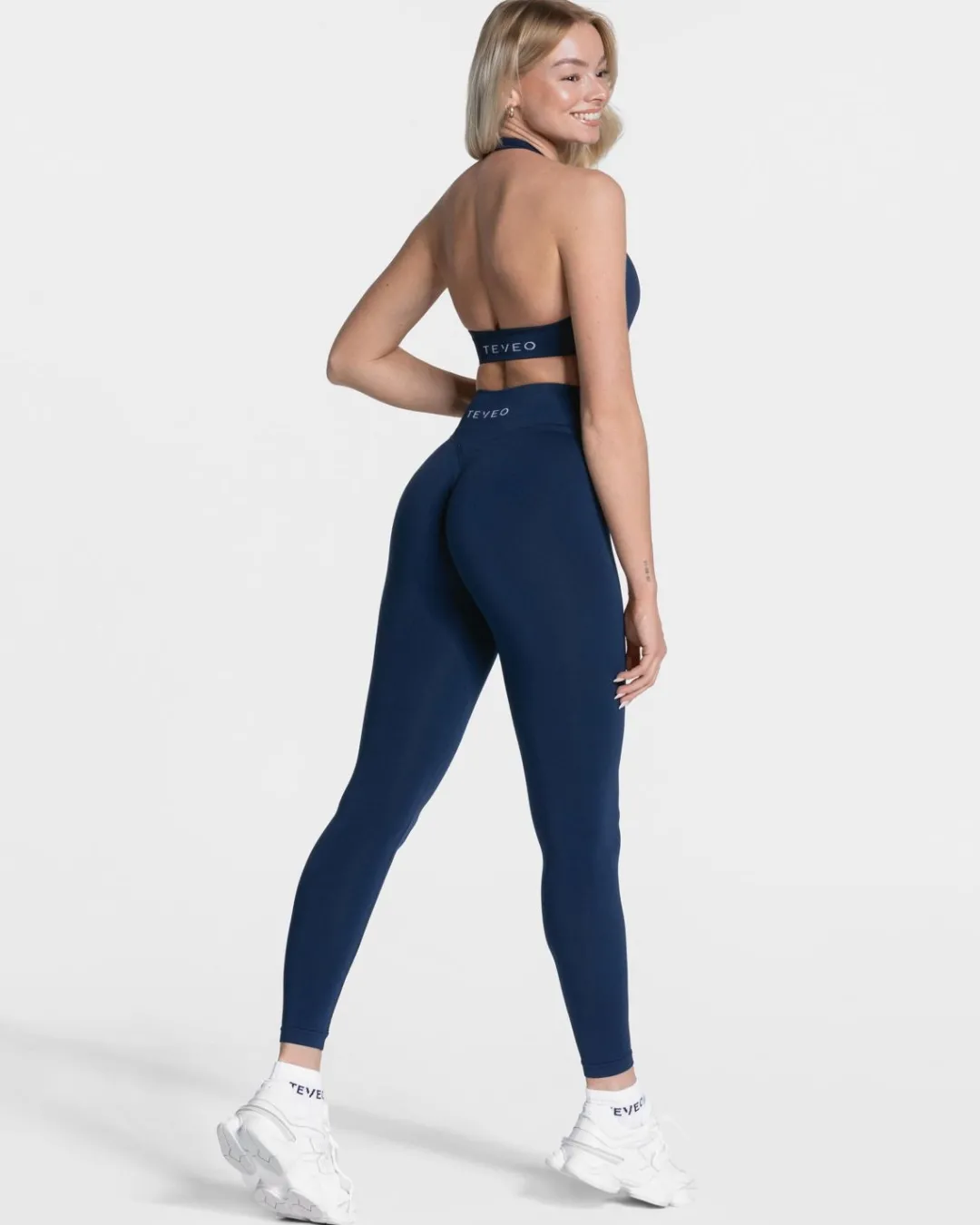 TEVEO Sports Bras*Everyday Neckholder Bh "Dunkelblau"