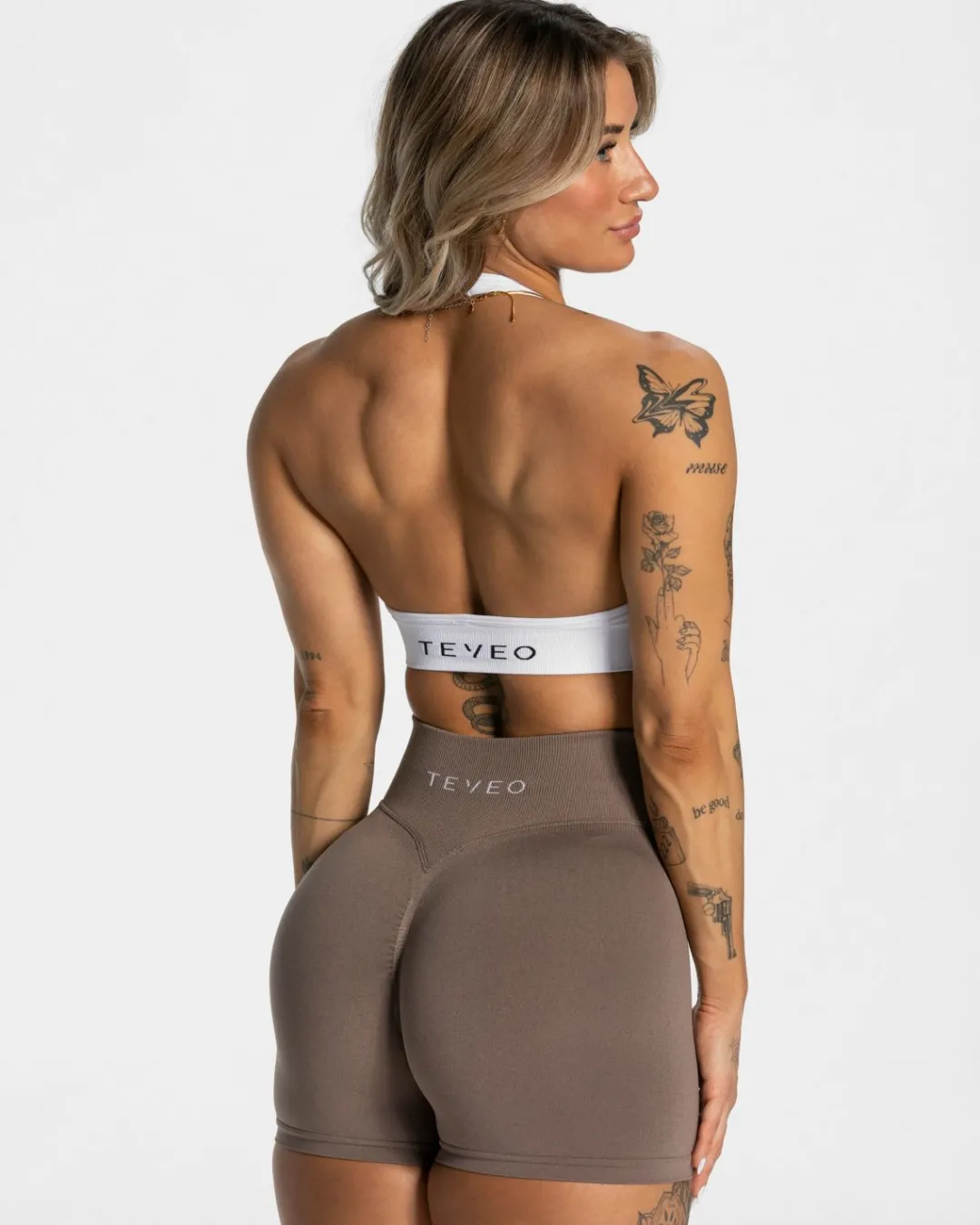 TEVEO Sports Bras*Everyday Neckholder Bh "Weis"