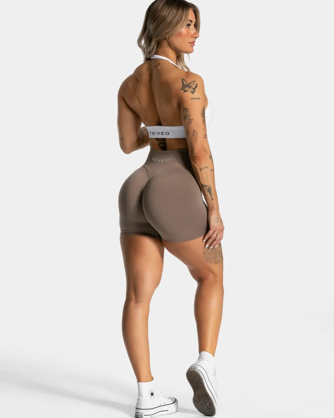 TEVEO Sports Bras*Everyday Neckholder Bh "Weis"