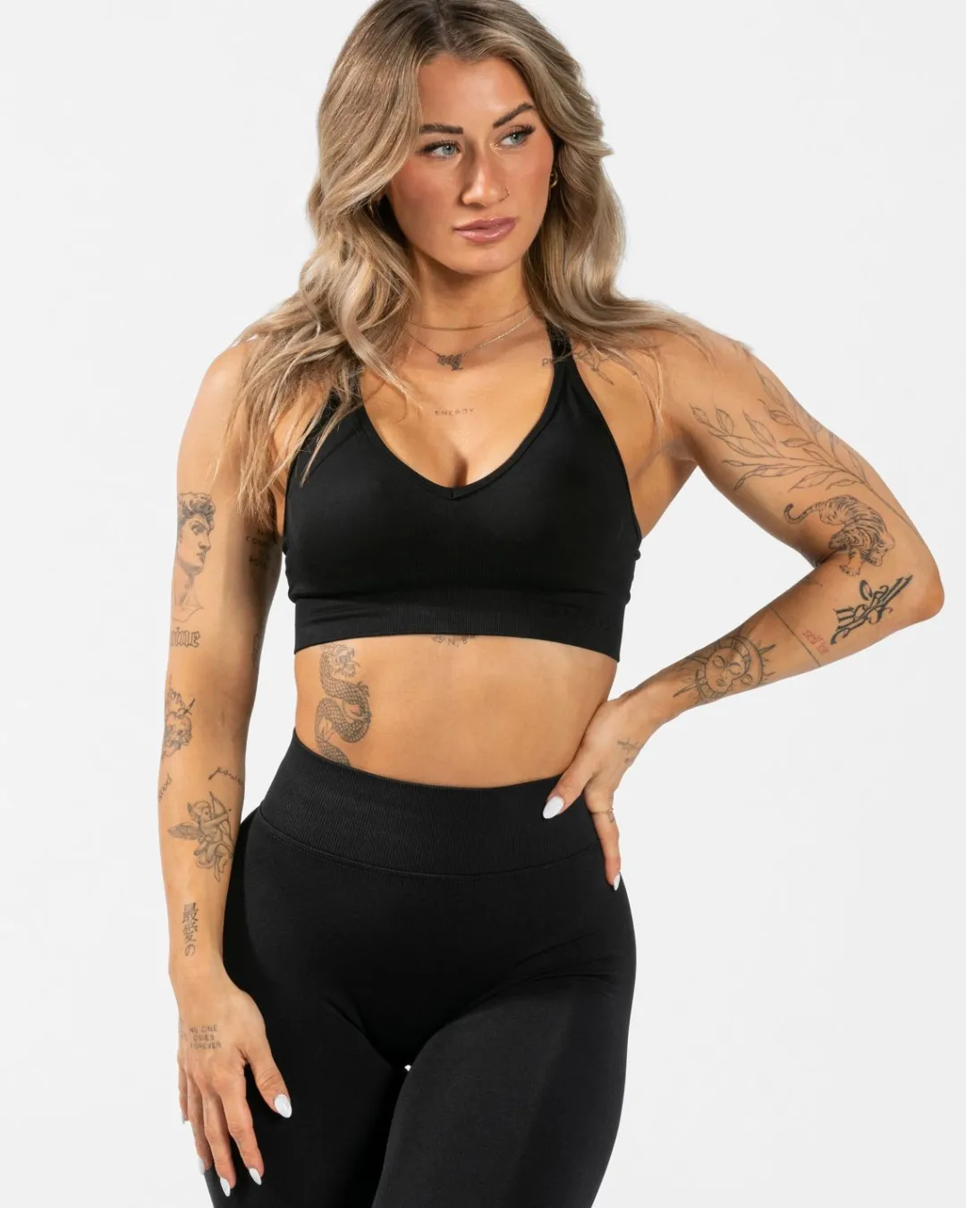 TEVEO Sports Bras*Everyday Support Bh "Schwarz"