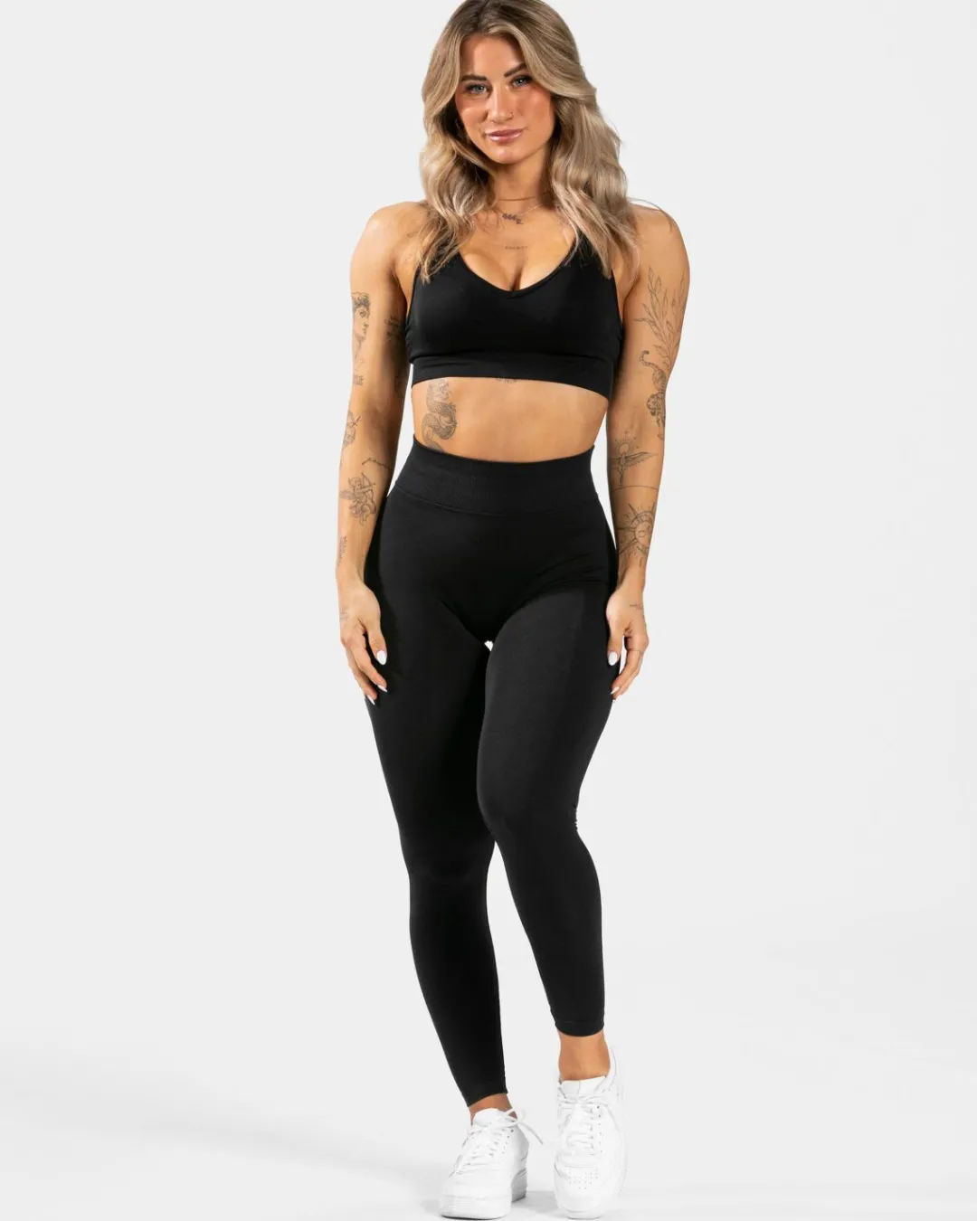 TEVEO Sports Bras*Everyday Support Bh "Schwarz"
