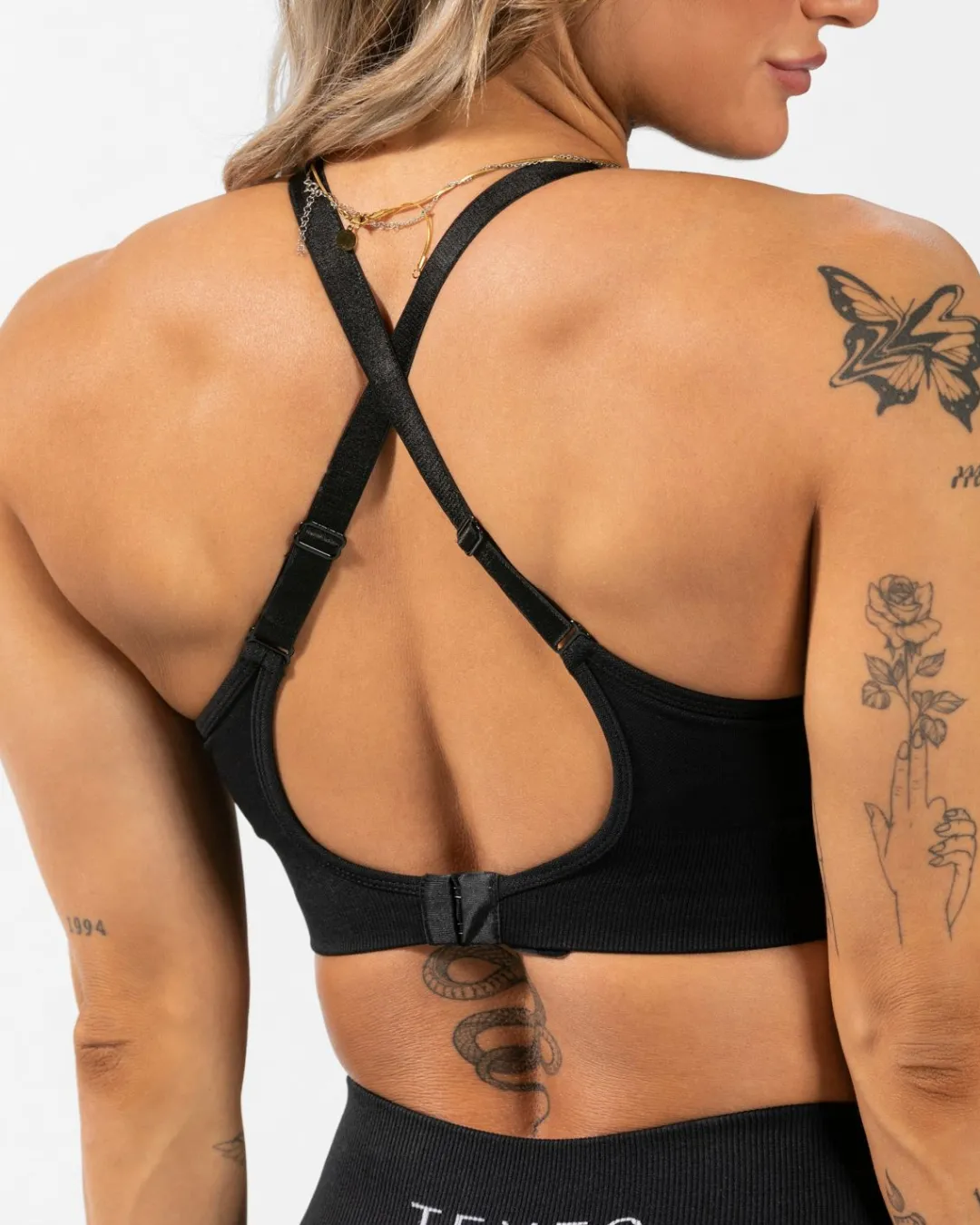 TEVEO Sports Bras*Everyday Support Bh "Schwarz"