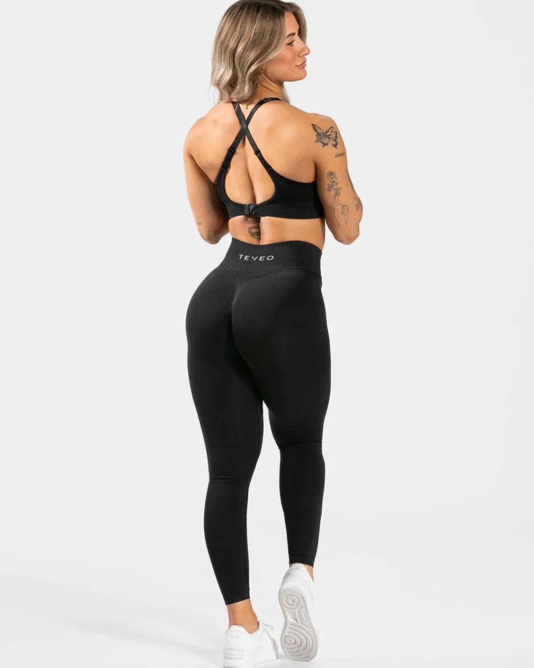 TEVEO Sports Bras*Everyday Support Bh "Schwarz"