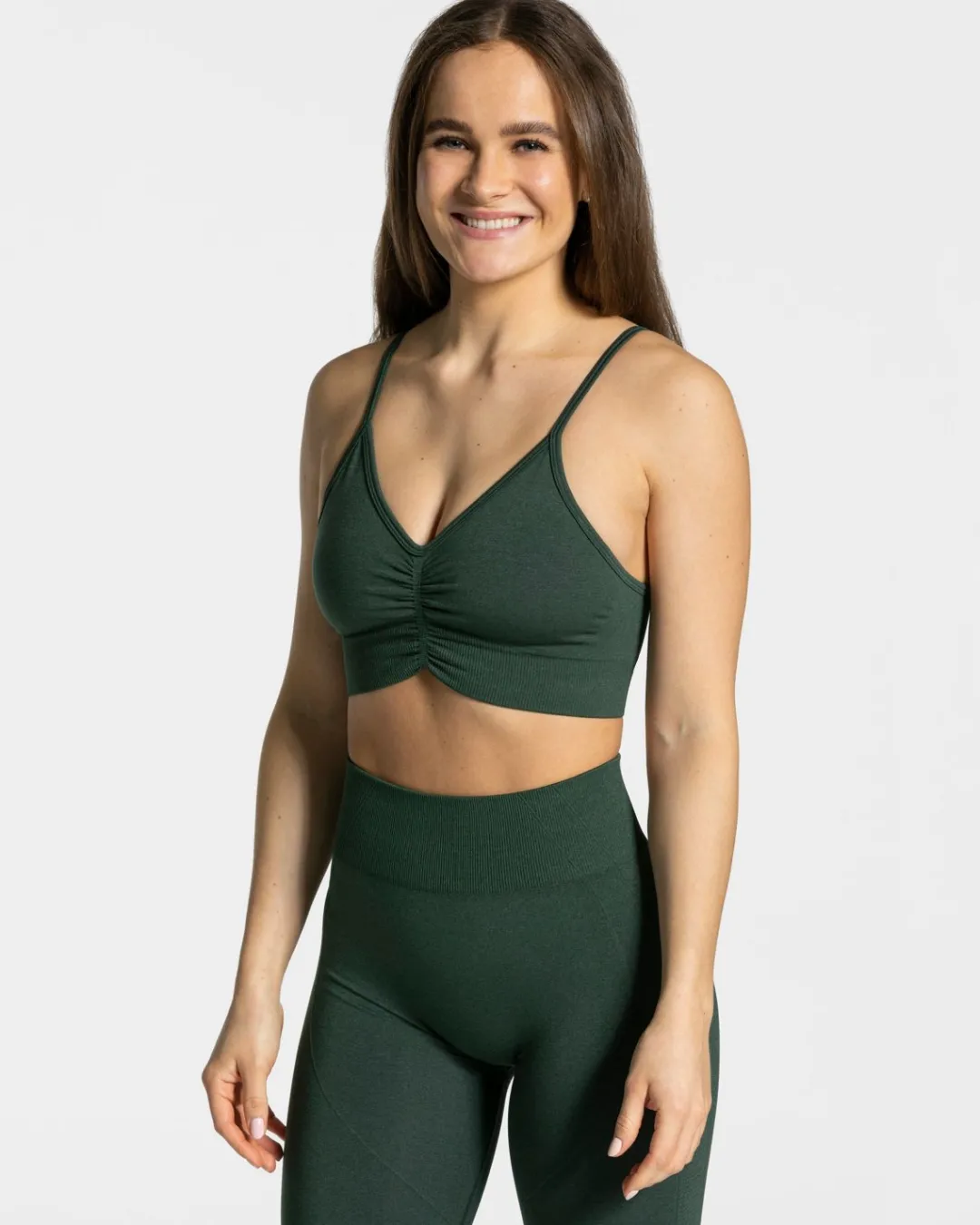 TEVEO Sports Bras*Focus Bh "Dunkelgrun"