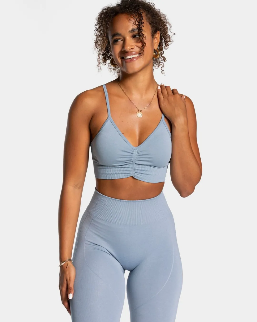 TEVEO Sports Bras*Focus Bh "Stahlblau"