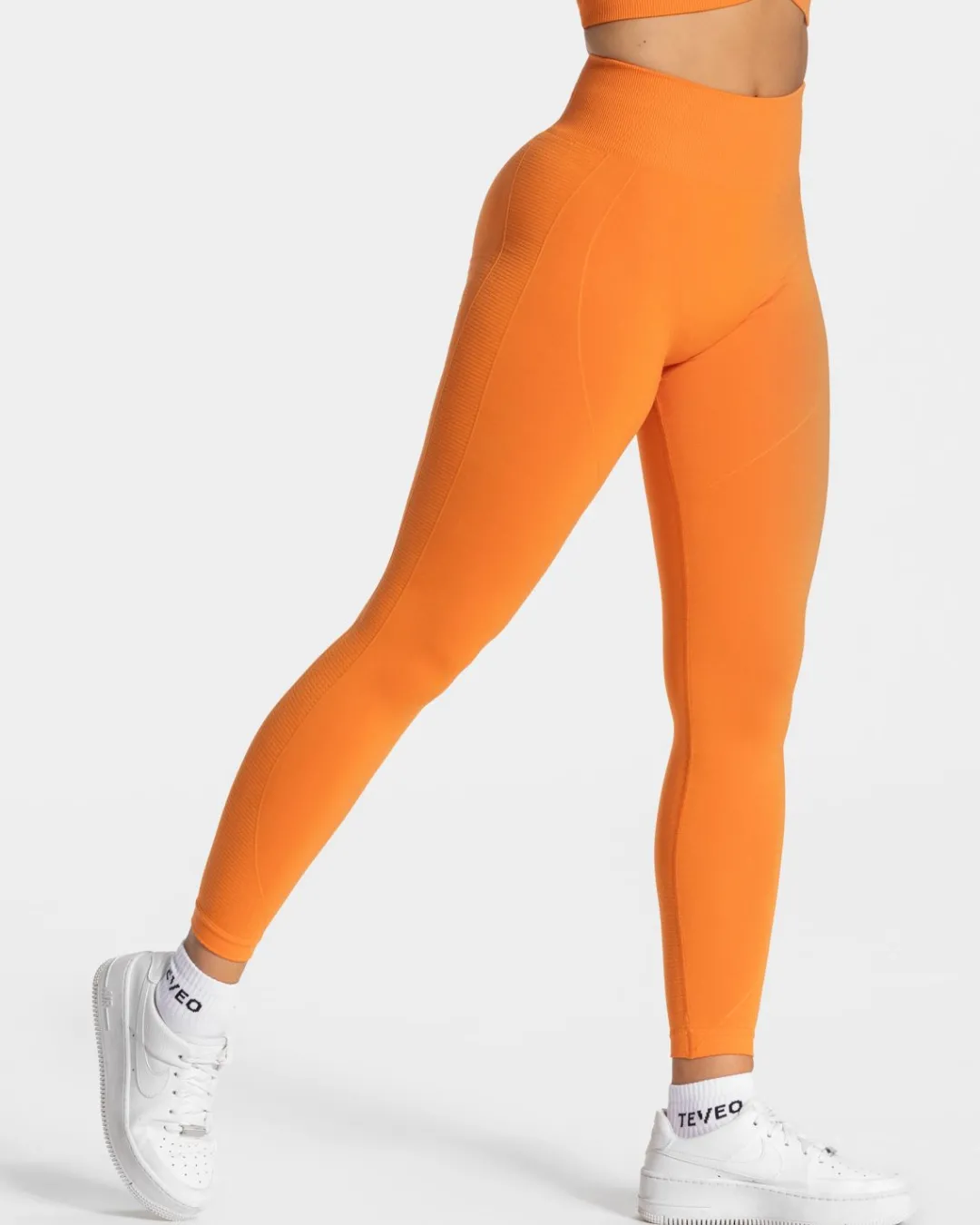 TEVEO Leggings & Pants*Focus Scrunch Leggings "Orange"