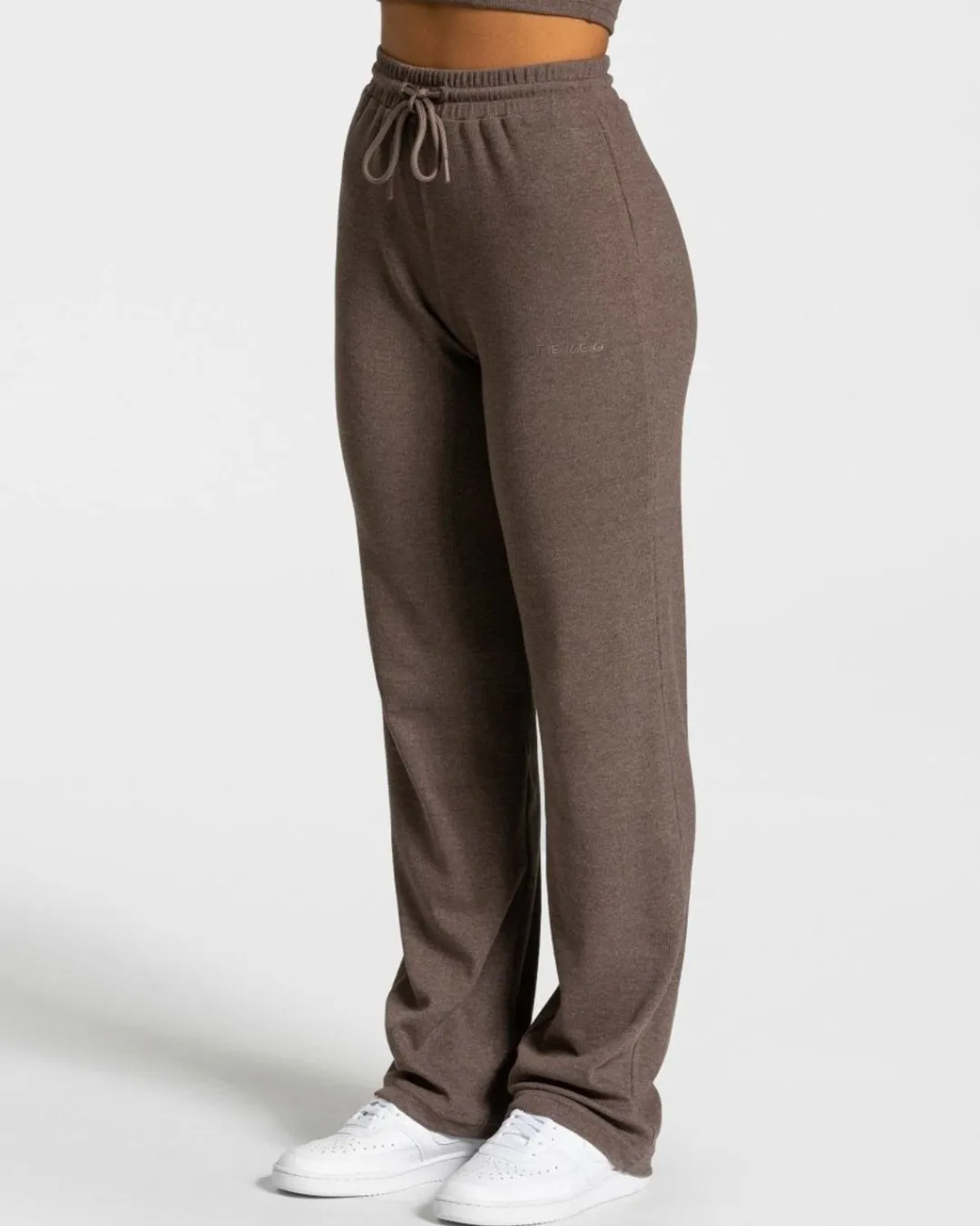 TEVEO Leggings & Pants*Lounge Pants "Dunkelbraun"