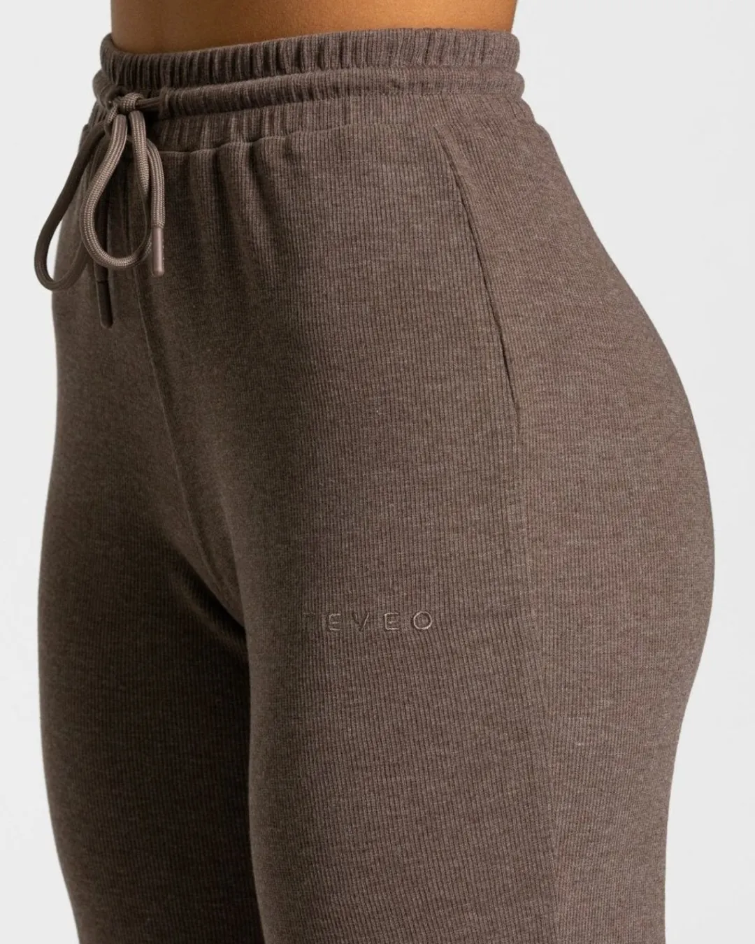 TEVEO Leggings & Pants*Lounge Pants "Dunkelbraun"