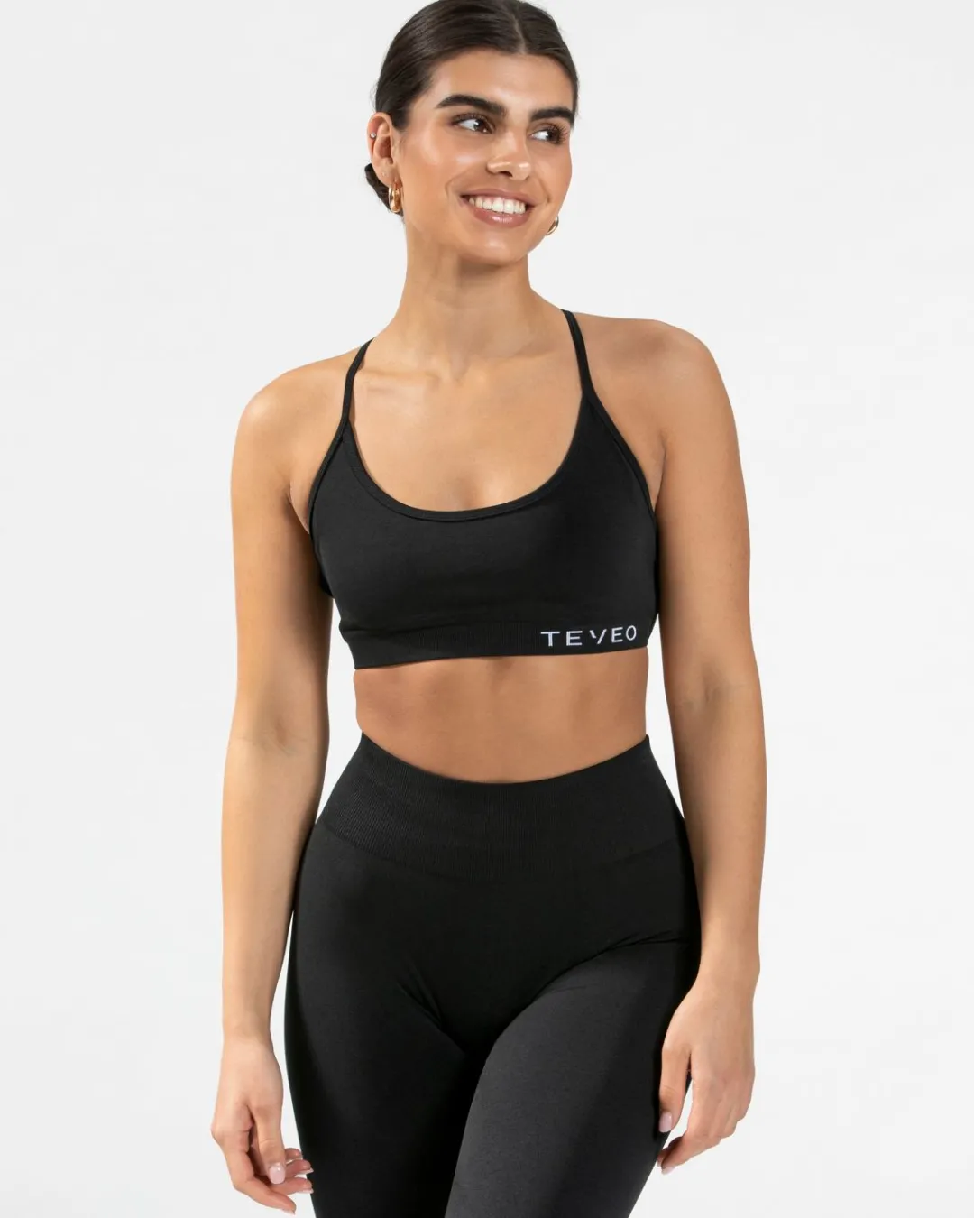 TEVEO Sports Bras*Pure Bh "Schwarz"