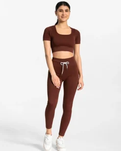 TEVEO Leggings & Pants*Ribbed Leggings