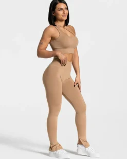 TEVEO Leggings & Pants*Sassy Slit Leggings 