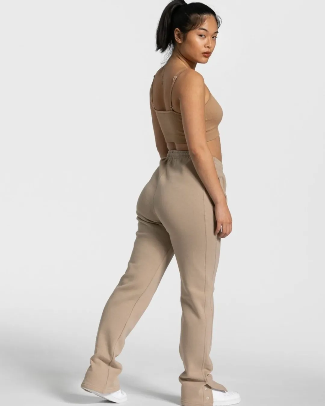 TEVEO Tops*Sassy Top "Beige"