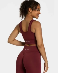 TEVEO Sports Bras*Sensation Bh "Weinrot"