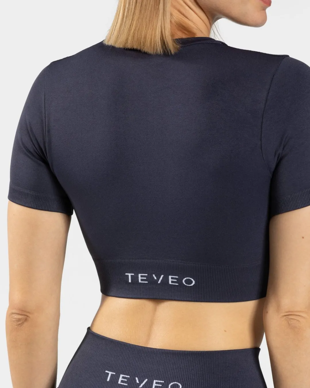 TEVEO Tops*Sensation Crop Top "Dunkelblau"