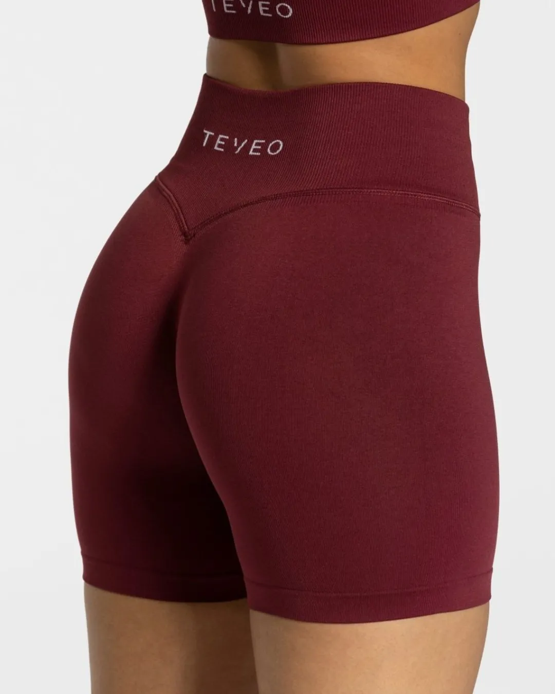 TEVEO Shorts*Sensation Mini Short "Weinrot"