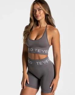 TEVEO Sports Bras*Signature Neckholder Bh "Graphit"