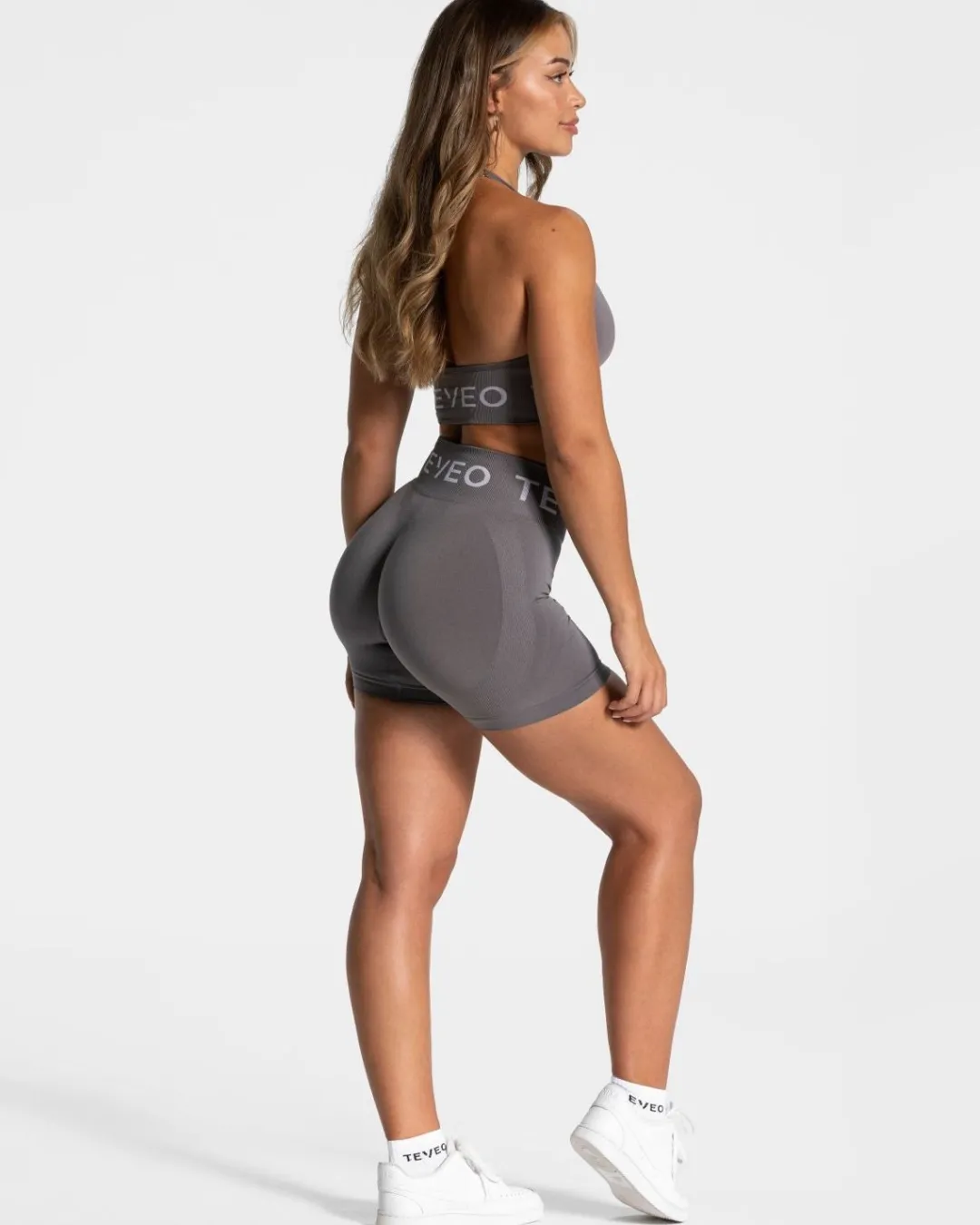TEVEO Sports Bras*Signature Neckholder Bh "Graphit"
