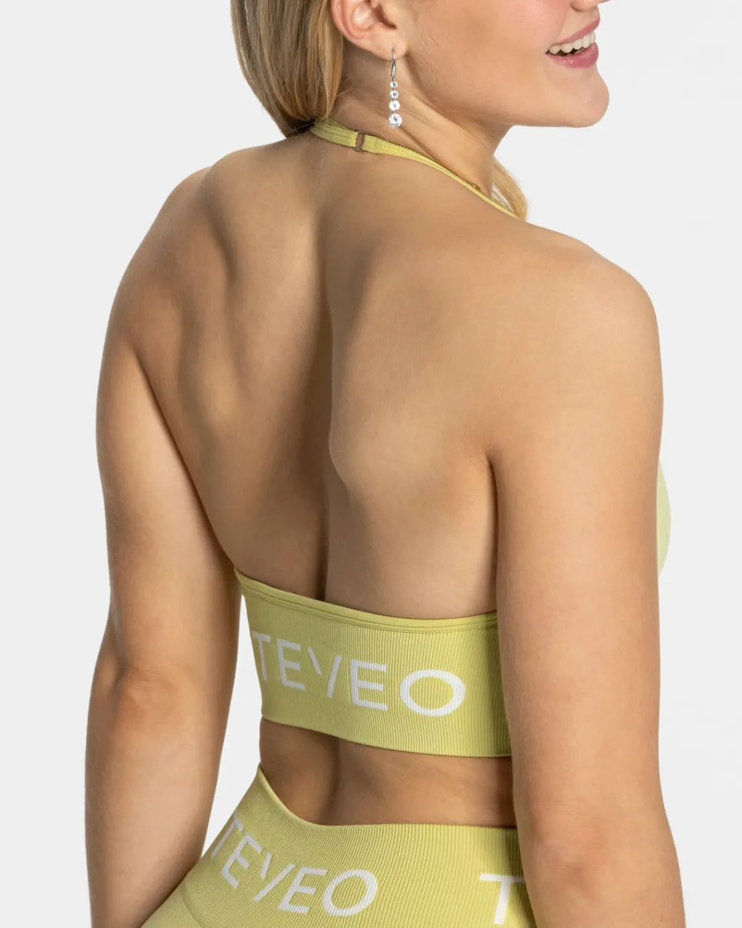TEVEO Sports Bras*Signature Neckholder Bh "Lime"