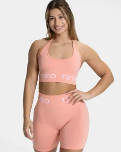 TEVEO Sports Bras*Signature Neckholder Bh "Peach"