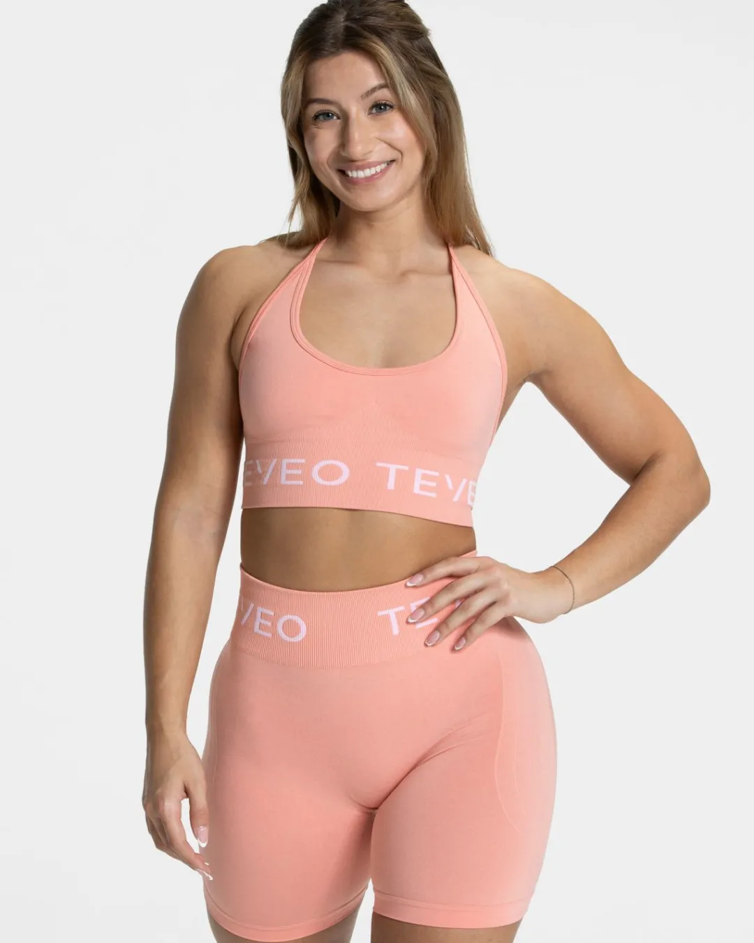 TEVEO Sports Bras*Signature Neckholder Bh "Peach"