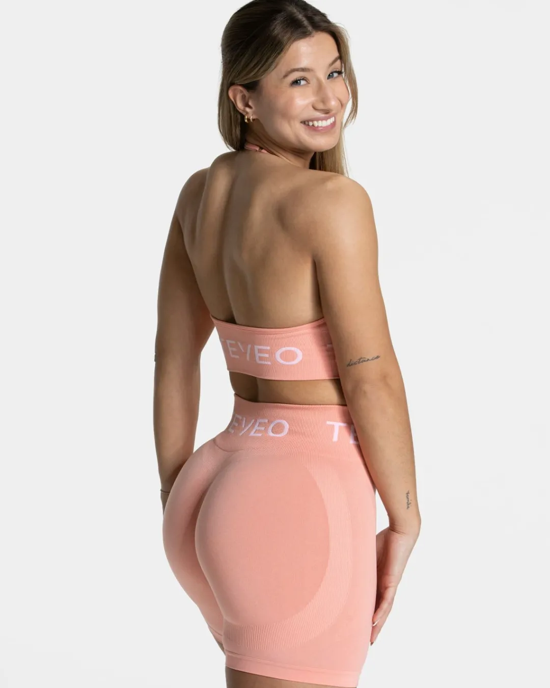 TEVEO Sports Bras*Signature Neckholder Bh "Peach"