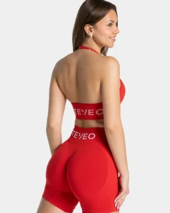 TEVEO Sports Bras*Signature Neckholder Bh "Rot"