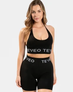 TEVEO Sports Bras*Signature Neckholder Bh "Schwarz"