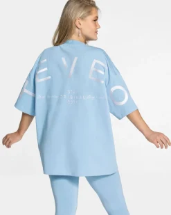 TEVEO T-Shirts*Signature Oversized T-Shirt "Ice Blue"