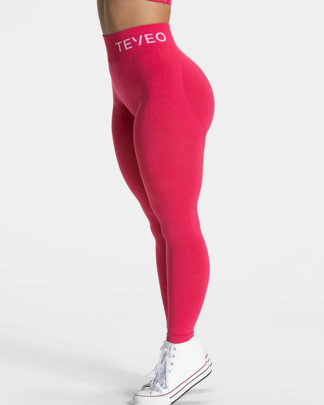 TEVEO Leggings & Pants*Signature Scrunch Leggings "Berry"