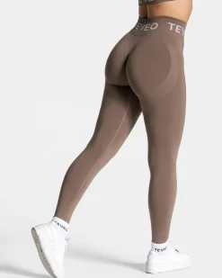 TEVEO Leggings & Pants*Signature Scrunch Leggings "Mokka"