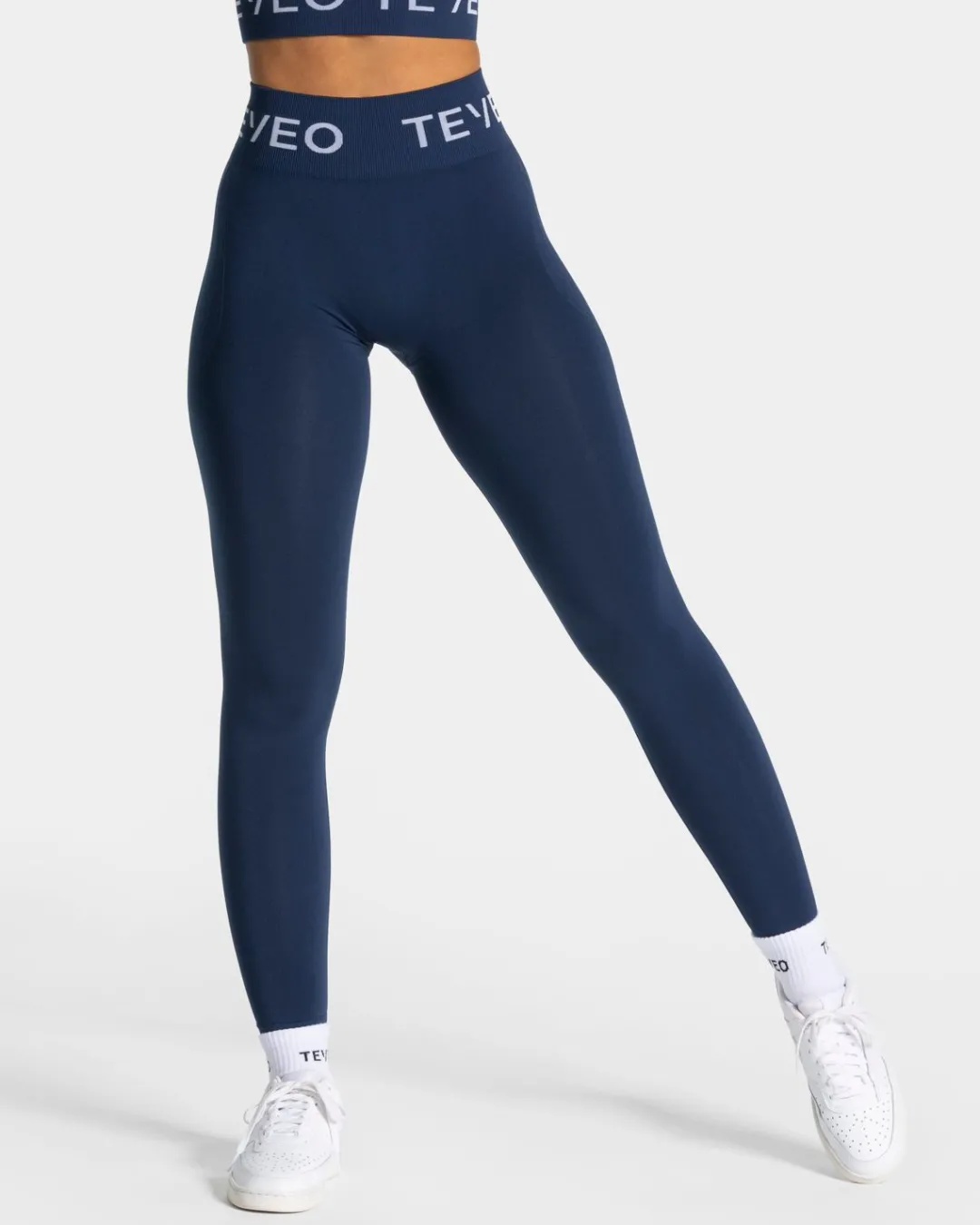 TEVEO Leggings & Pants*Signature Scrunch Leggings "Dunkelblau"
