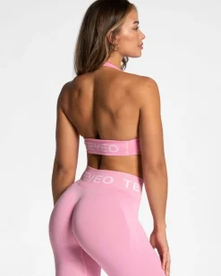 TEVEO Sports Bras*Signature Twisted Bh "Pink"