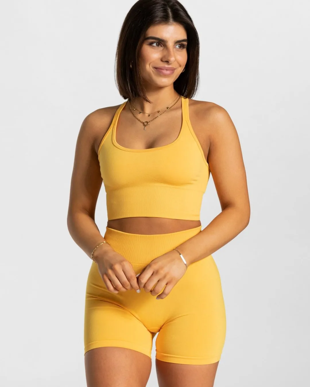 TEVEO Sports Bras*Statement Bh "Gelb"