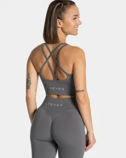 TEVEO Sports Bras*Statement Bh "Graphit"