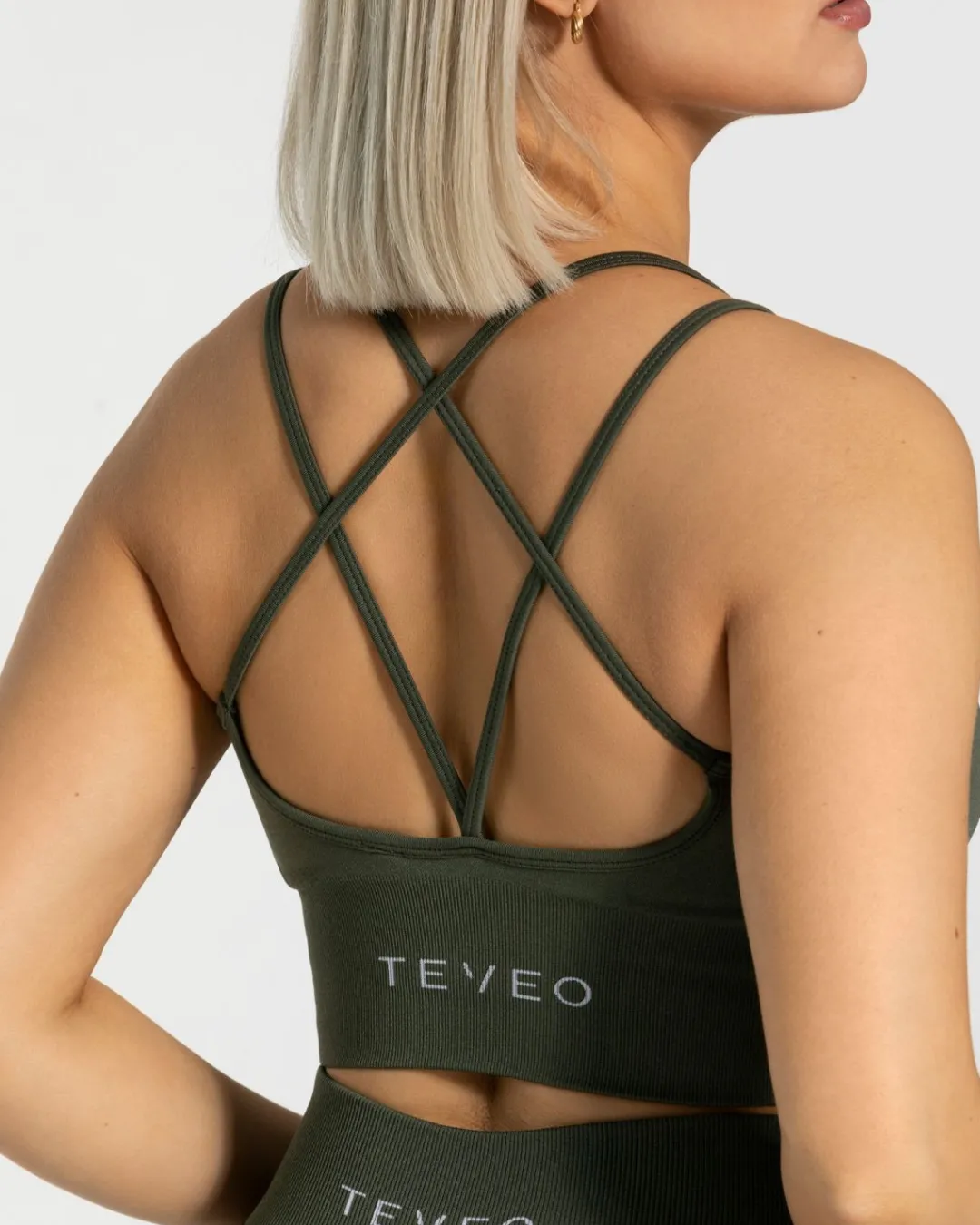TEVEO Sports Bras*Statement Bh "Khaki"