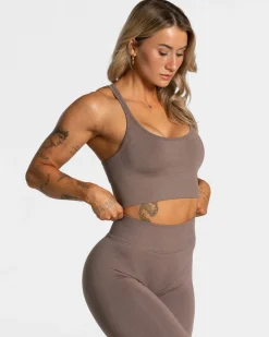 TEVEO Sports Bras*Statement Bh "Mokka"