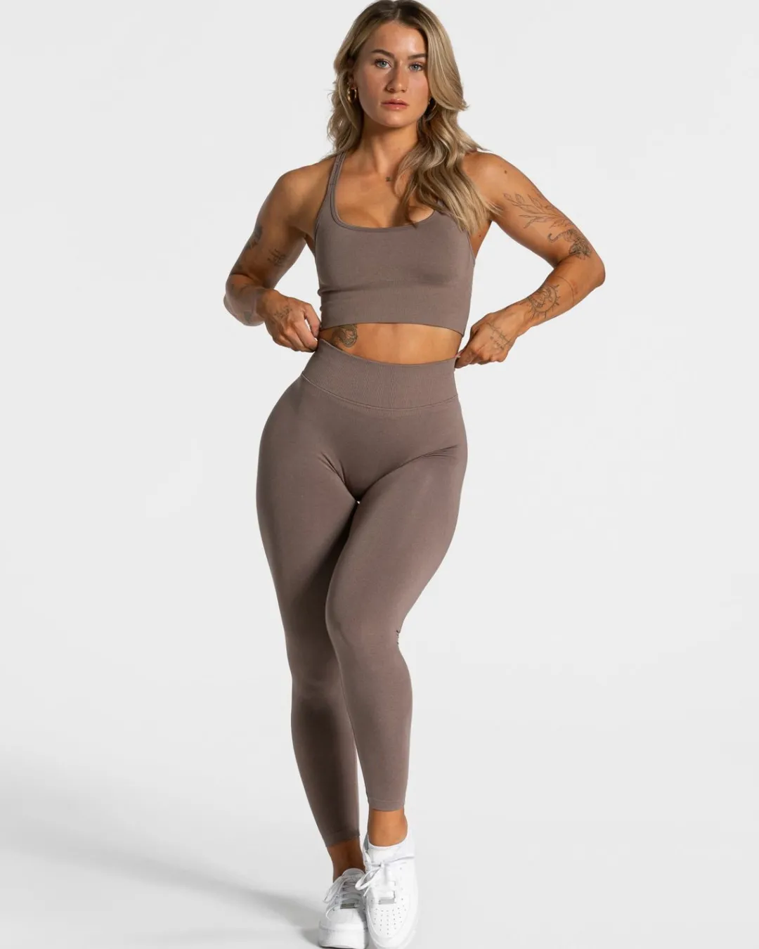TEVEO Sports Bras*Statement Bh "Mokka"