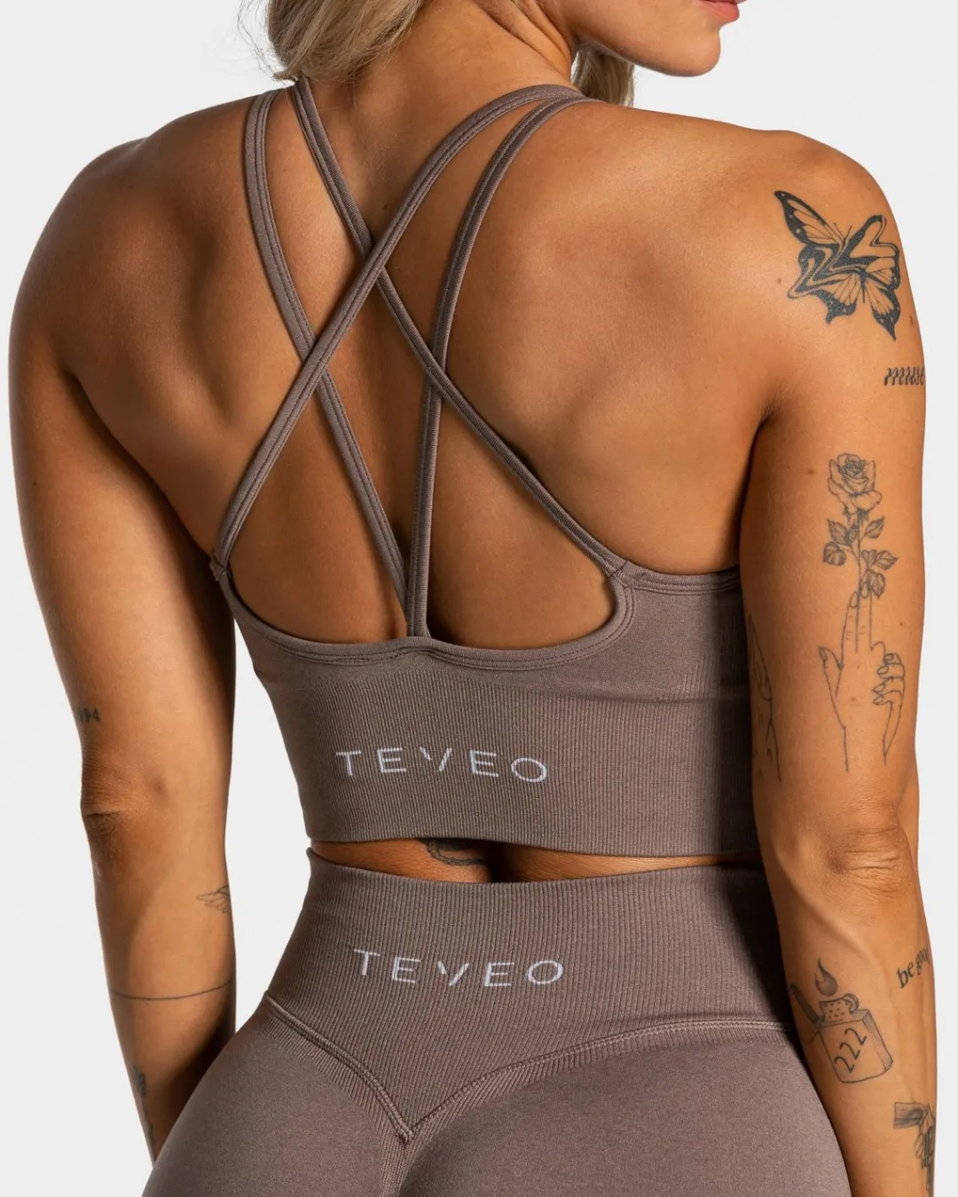 TEVEO Sports Bras*Statement Bh "Mokka"
