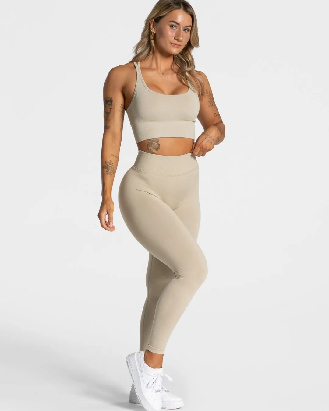 TEVEO Sports Bras*Statement Bh "Sand"
