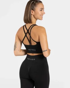 TEVEO Sports Bras*Statement Bh "Schwarz"