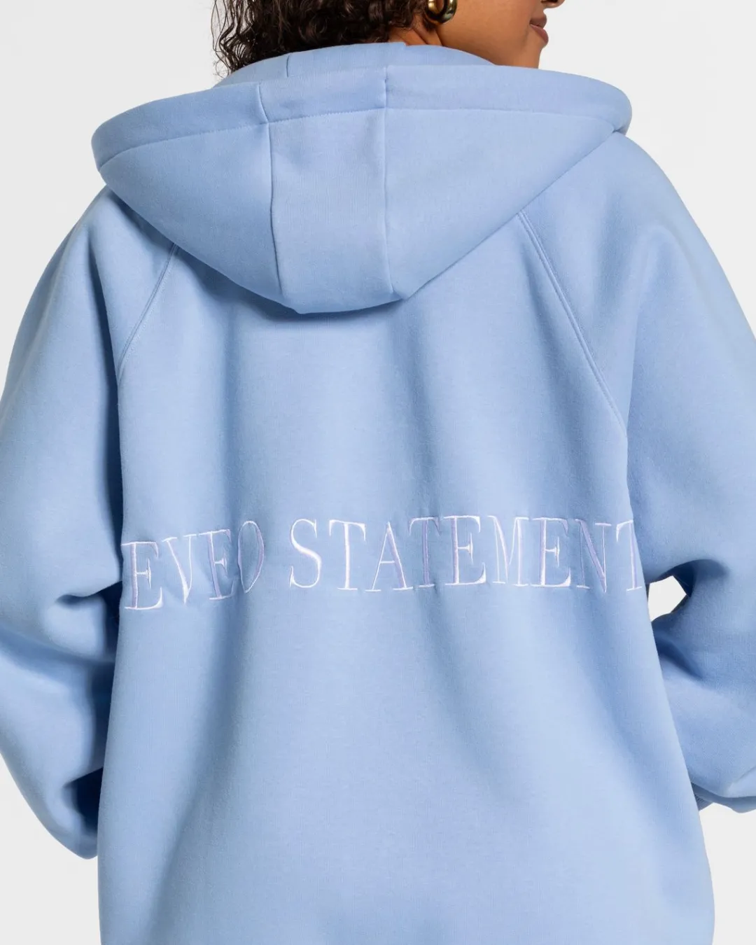 TEVEO Hoodies & Jackets*Statement Oversized Jacke "Blau"