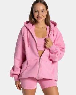 TEVEO Hoodies & Jackets*Statement Oversized Jacke "Pink"